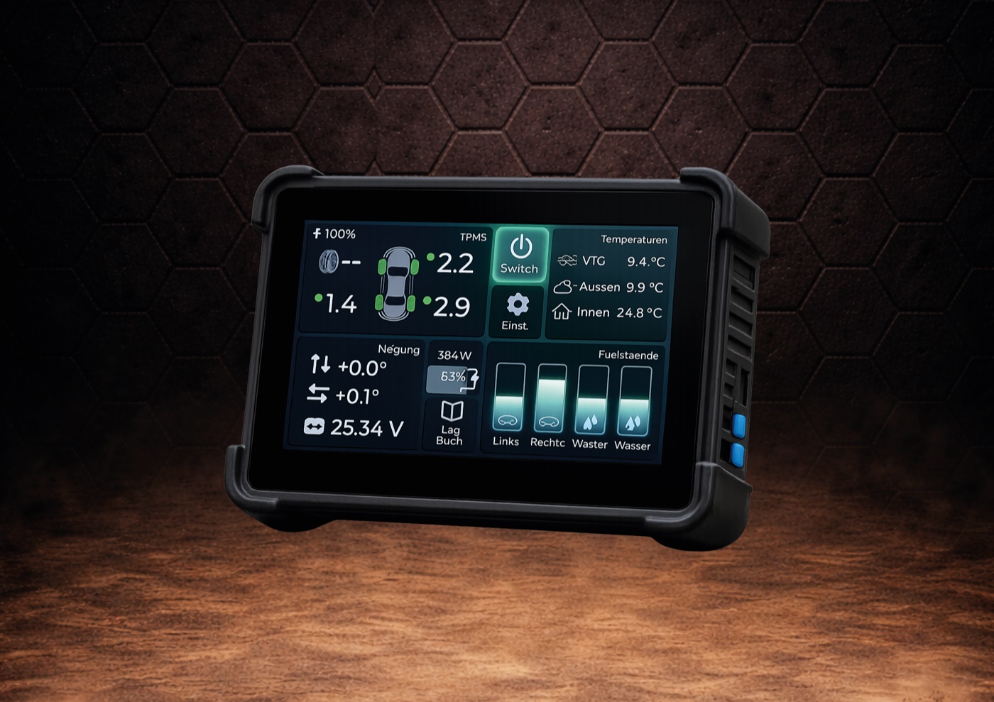 AirX Touch display as image for AirX Pathfinder