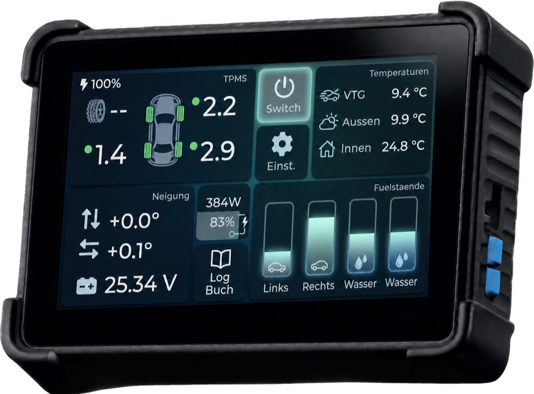 AirX Touch operating and display unit
